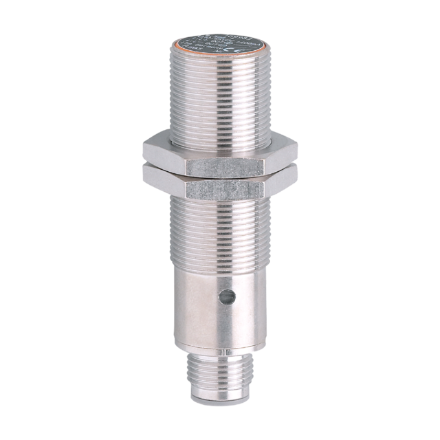 IG9983: Induktiver Sensor; M18 x 1 / L = 65 mm; Schaltabstand 5 mm bündig einbau