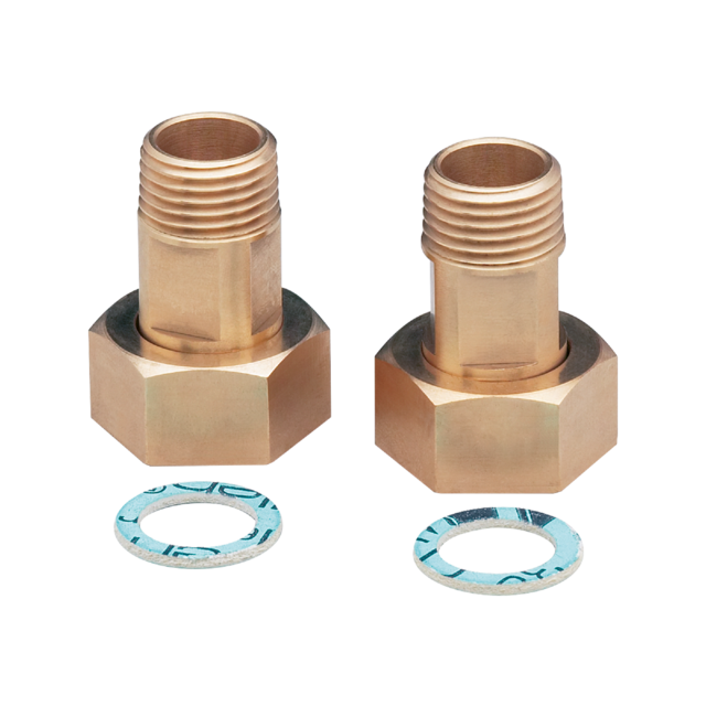 E40154: Einbauadapter für Strömungssensoren; Sensorikanschluss G 3/4; Prozessans