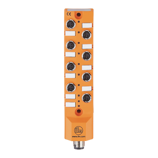 AC2490: AS-i Eingangs-/Ausgangsmodul; 134,5 x 30 x 23,5 mm; CompactM8 4 DI 4 DO;