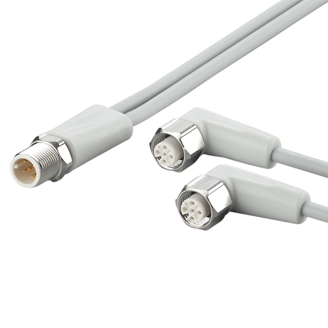 EVF332: Y-Verbindungskabel; Betriebsspannung < 60 V AC; 2; 1 m; MPPE; IP 65; IP