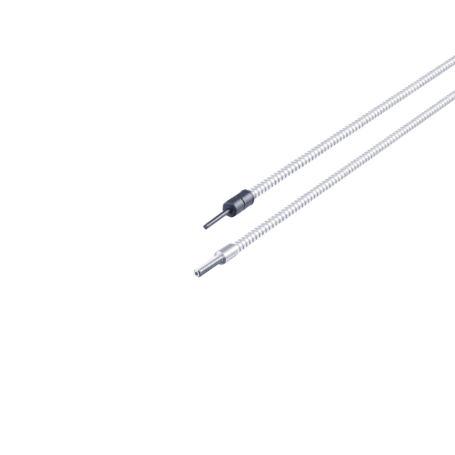 E21345: Einweglichtschranke; Tastkopfgewinde M4; Gesamtlänge 600 mm; Umgebungste