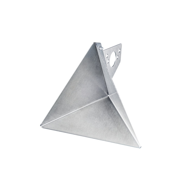 E23013: Radar-Winkelreflektor; 89,6 x 119,8 x 137,9 mm