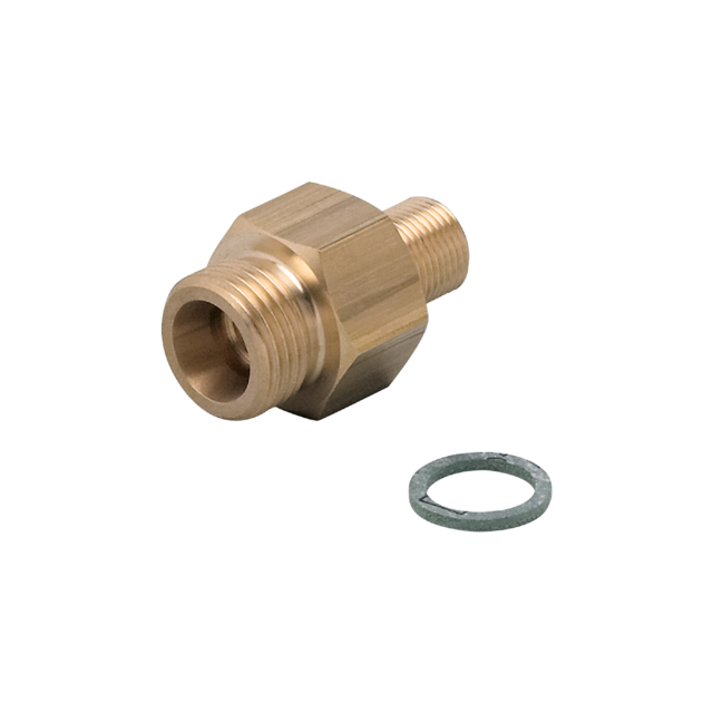 E40100: Einschraubadapter für Prozesssensoren; M18 x 1,5 mm; Sensorikanschluss M