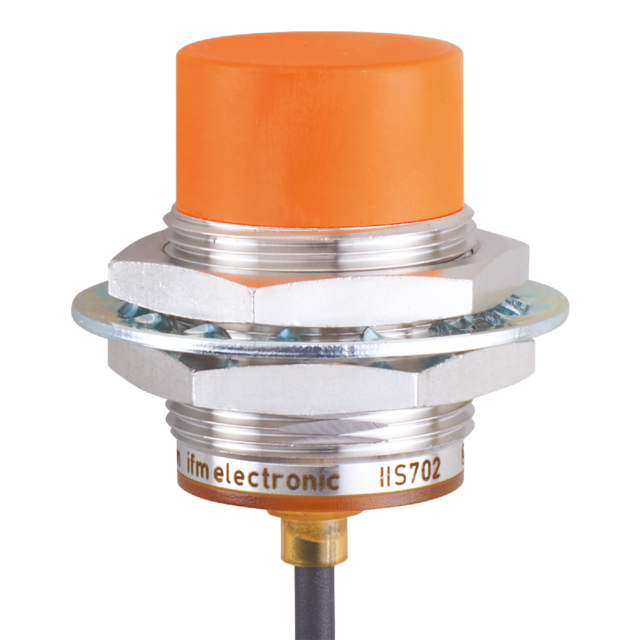 IIS702: Induktiver Sensor; M30 x 1,5 / L = 45 mm; Schaltabstand 22 mm nicht bünd