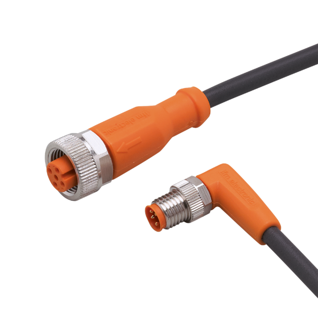 EVC374: Verbindungskabel; Betriebsspannung < 50 V AC; 0,3 m; PUR; IP 65; IP 67;