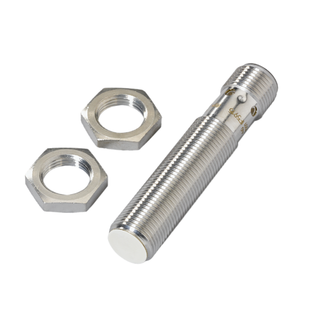 IF5915: Induktiver Sensor; M12 x 1 / L = 60 mm; Schaltabstand 4 mm bündig einbau