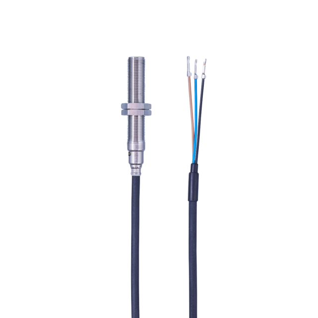 IFM220: Induktiver Sensor; M12 x 1 / L = 75 mm; Schaltabstand 4 mm bündig einbau