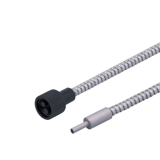 E20056: Reflexlichttaster; Tastkopfdurchmesser 3 mm; Gesamtlänge 600 mm; Umgebun