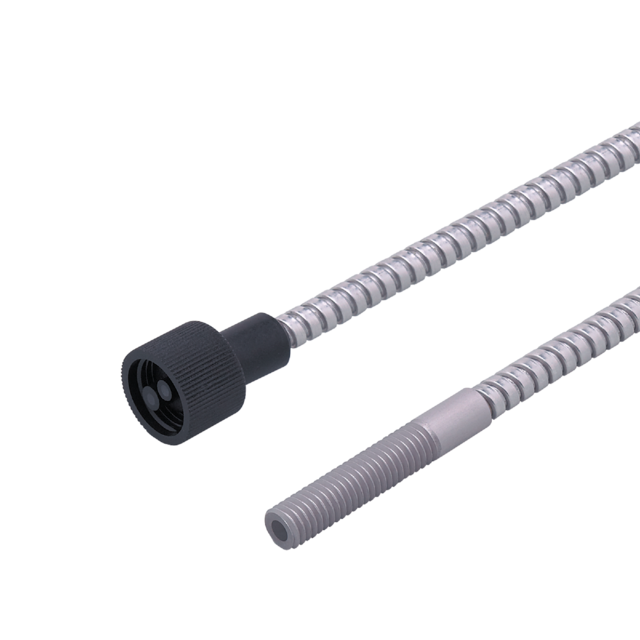 E20055: Reflexlichttaster; Tastkopfgewinde M6; Gesamtlänge 600 mm; Umgebungstemp