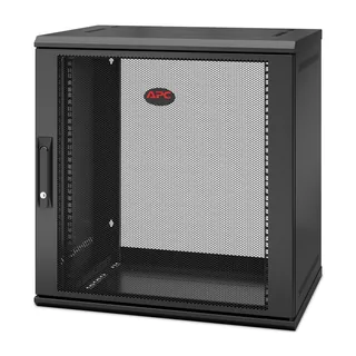 APC NetShelter WX, 12 HE, Wandmontagegehäuse mit Einzelscharnier, 400 mm tief