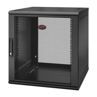 APC NetShelter WX, 12 HE, Wandmontagegehäuse mit Einzelscharnier, 600 mm tief