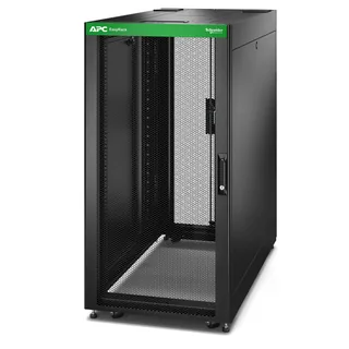 Schneider Electric ER6422 – Easy Rack 600mm/24HE/1200mm mit Dach, Seitenwand, Rollen, F…