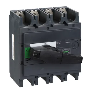 Lasttrennsch. INS400,4P, 400A/690V AC/250V DC,Drehantrieb schwarz