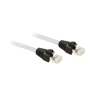 Schneider Electric 490NTC00005 – Ethernet Ansckluß-Kabel, STP-Kabel, gekreuzt, 5m