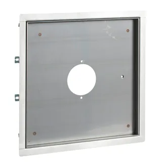 Metallbodentank UFB-900M 89x322x322 mittig Exit feucht 15mm Deckel Typ:UFB-900M