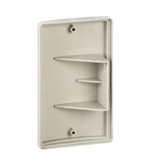 Schneider Electric 5504160 – INKA Kanal Endstück PVC 100/72 RAL9016 weiß Typ:INKA-ES101A…