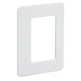 Schneider Electric 5590770 – Wandrahmen INKA R2 für Kanal 217/2 RAL9016 Material: ABS Ty…