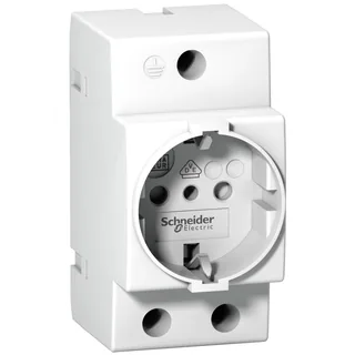 Schneider Electric A9A15303 – Steckdose iPC, 2P+E, 16A, 250VAC, IEC 2316, italienische Au…
