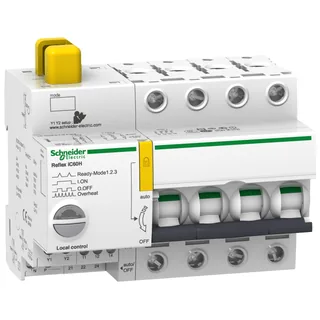 Schneider Electric A9C65425 – Reflex iC60H Ti24 25A 4P C, Fernschaltbarer Leitungsschutzs…