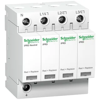 Überspannungsabl. iPRD40, Typ 2, Steckbare Schutzmodule, 3P+N, Imax 40kA