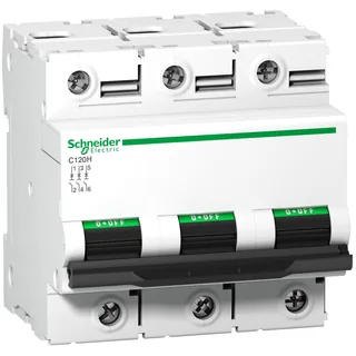 Leitungsschutzschalter C120H, 3P, 125A, D Charakteristik, 15kA