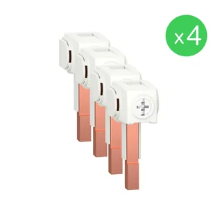 Schneider Electric A9XPCM04 – Einspeiseklemme Steg (lang) für iC60, IID, iDPN, iDPN N Vig…