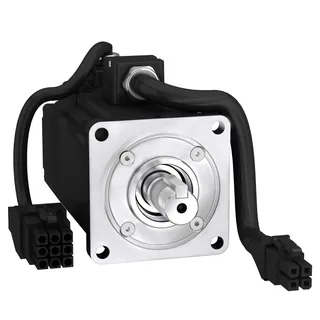 Servomotor, Lexium BCH2, 60mm, 400W, Passfeder IP54, niedrige Trägheit, Singelturn, freie Adern, Bremse