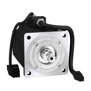 Servomotor, Lexium BCH2, 80mm, 400W, Passfeder IP54, niedrige Trägheit, Singelturn, freie Adern
