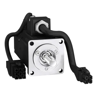 Servomotor, Lexium BCH2, 40mm, 50W, Passfeder IP65, mittlere Trägheit, Singelturn, freie Adern, Bremse