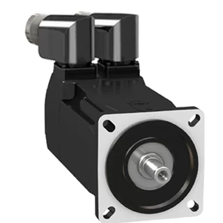 Servomotor, Lexium BMH, 70mm, 1,4Nm, Passfeder IP54, Singelturn 16P/U, 2xM23 abgewinkelt, Bremse