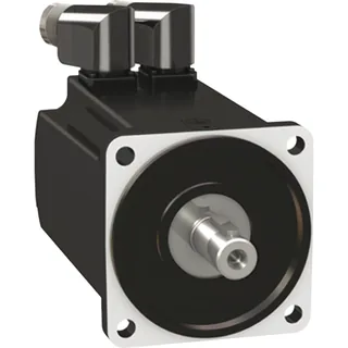 Servomotor, Lexium BMH, 100mm, 9,0Nm, Passfeder IP54, Singelturn 128P/U, 2xM23 abgewinkelt