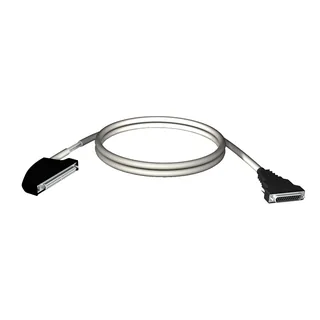 Kabelsatz, 40-Wege-Anschlussklemme, SUB-D25-Anschluss, für M340 E/A, 1,5m