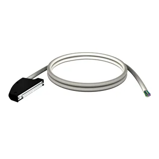 Kabelsatz, 40-Wege-Klemme, 1 Ende lose Kabel- für M340 E/A, 3m