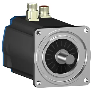 Servomotor, Lexium BSH, 100mm, 3,3Nm, Passfeder IP54, Singelturn 128P/U, 2xM23 gerade, Bremse
