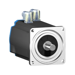 Servomotor, Lexium BSH, 140mm, 11,1Nm, glatte Welle IP65, Multiturn 128P/U, 2xM23 abgewinkelt, Bremse