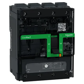 Kompaktleistungsschalter ComPacT NSXm 100A TM100D 4P3D 16kA/415V EverLink