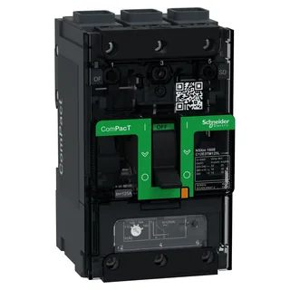 Kompaktleistungsschalter ComPacT NSXm 125 A mit TM125D 3P 16kA/415V EverLink