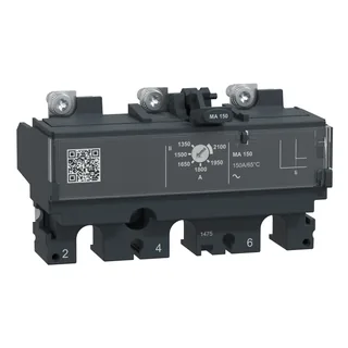 Schneider Electric C163MA150 – Auslösegerät magnetisch TM150 150A 3P3D für Leistungsschalt…