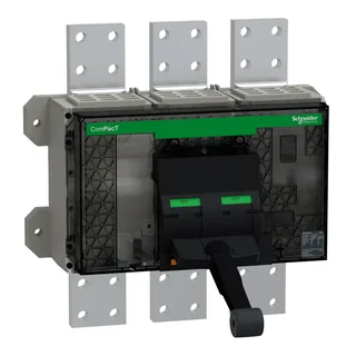 Schneider Electric C16BH3FM – ComPacT NS1600bH, 85kA bei 415VAC, 1600A, 3P, Festeinbau, m…
