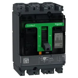 Kompaktleistungsschalter ComPacT NSX250HB2 mit MA 3P3D 150 A, 75kA/690V AC