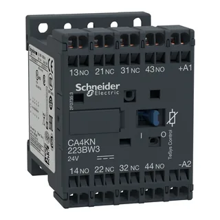 Hilfsschütz, 2S+2Ö, 24V DC, 1,8W