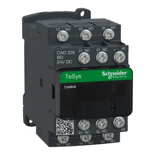Hilfsschütz, 3S+2Ö, 24V DC
