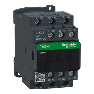 Hilfsschütz, 3S+2Ö, 125V DC
