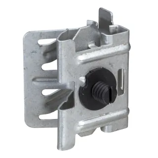 Schneider Electric ENN08167 – Mureva BOX, Universalbefestigung für Metallpfosten und Kabe…