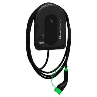 Schneider Electric EVB4S22NC0M – Smarte Wallbox Schneider Charge Pro, 22kW, T2 Kabel 7m, 6mA…