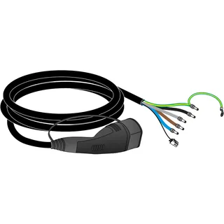 Schneider Electric EVP2CNS163C4 – EVlink Wallbox G3, Kabel T2 11kW 4m