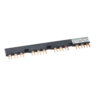 Schneider Electric GV2G454 – Drehstrom-Sammelschienensystem, 63A, 4Abgangsstellen, 54mm …