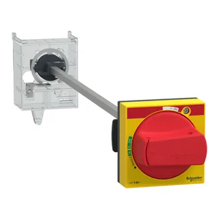 Schneider Electric GV3APN04 – TeSys GV3, Drehgriffsset, IP65, schwarz, für GV3L GV3p