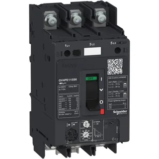 Motorschutzschalter TeSys GV4 - 80A 3P 100kA - Kipphebel