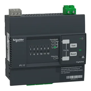 Schneider Electric IMDIFL12 – Vigilohm 12-kanaliges Fehlerortungsgerät - 100-440VAC/DC